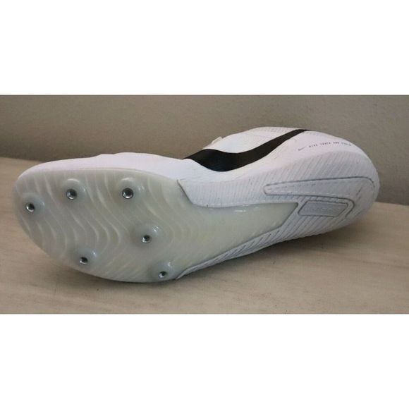 Nike DC8753 100 Men's Sz 13 White Zoom Rival Sprint 10 Track & Field Cleats - Picture 6 of 6